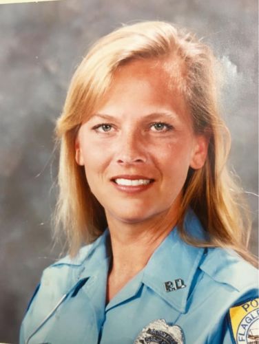 Liz Lowe in uniform