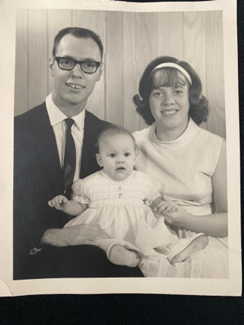 Marvin and Rosemary Denis with child