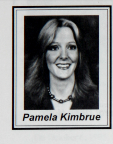 newspaper article photo of Pamela Kimbrue