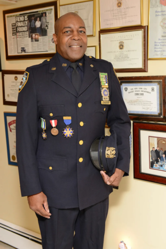 Wendell Stradford in police uniform
