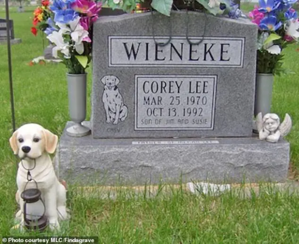 Gravesite of Corey Wieneke