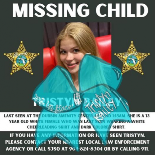 Tristyn Bailey – Missing poster