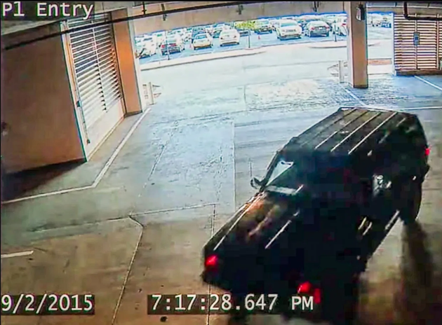 Surveillance footage of car police were looking for after Kendra Hatcher was shot